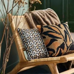 Housse De Coussin LEO Fauve -Maison Linge Magasin housse de coussin LEO 007720 NM C1 2