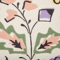 Housse De Coussin LOUISINE Naturel Et Pastels -Maison Linge Magasin housse de coussin LOUISINE 008614 NZ4 CM 7