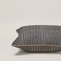 Housse De Coussin MALIA Noir Et Naturel -Maison Linge Magasin housse de coussin MALIA 007568 WG C1 6