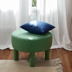 Housse De Coussin MARCELO Bleu Outremer -Maison Linge Magasin housse de coussin MARCELO 009002 B19 C1 2