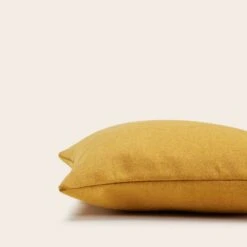 Housse De Coussin MARCELO Ocre Jaune -Maison Linge Magasin housse de coussin MARCELO 009002 J18 C1 6