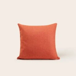 Housse De Coussin MARCELO Orange Brûlée -Maison Linge Magasin housse de coussin MARCELO 009002 O17 C1 4