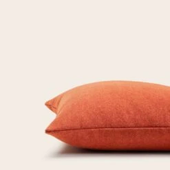 Housse De Coussin MARCELO Orange Brûlée -Maison Linge Magasin housse de coussin MARCELO 009002 O17 C1 6