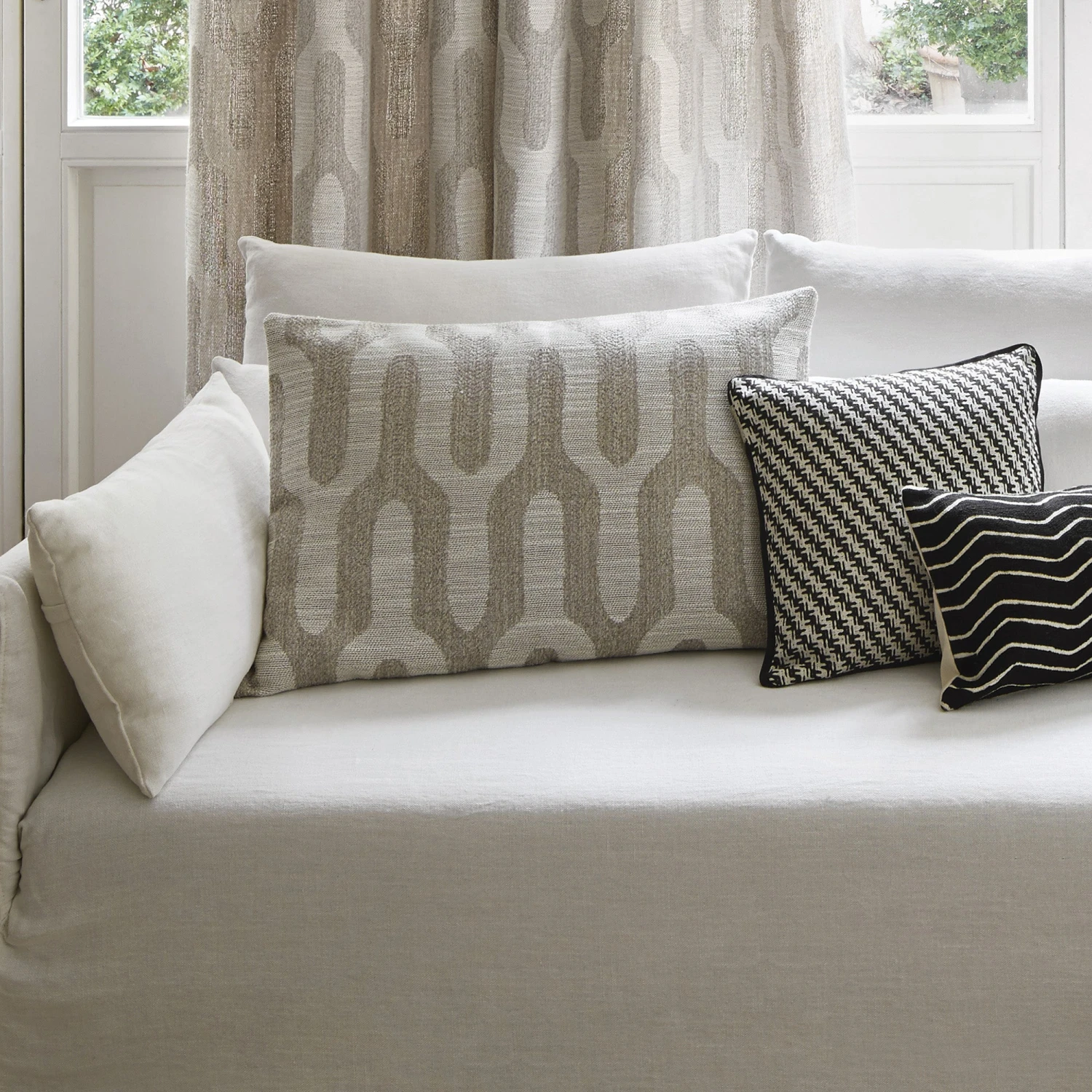 Housse De Coussin MARCUS Naturel 2 Housse De Coussin MARCUS Naturel – Image 2