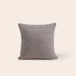 Housse De Coussin MIKENO Bleu Et Naturel -Maison Linge Magasin housse de coussin MIKENO 008904 BN C1 4
