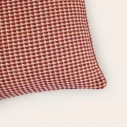 Housse De Coussin MIKENO Orange Et Violine -Maison Linge Magasin housse de coussin MIKENO 008904 OP C1 5