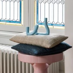 Housse De Coussin NATALI Naturel Chiné 10 Housse De Coussin NATALI Naturel Chiné -Maison Linge Magasin housse de coussin NATALI 008180 NN CM 1