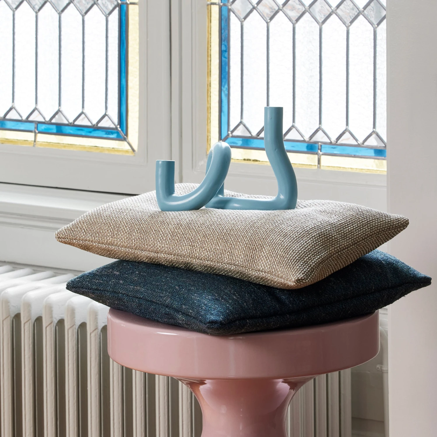 Housse De Coussin NATALI Naturel Chiné 3 Housse De Coussin NATALI Naturel Chiné – Image 3