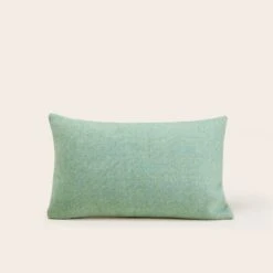 Housse De Coussin NERIO Chiné Mentholé -Maison Linge Magasin housse de coussin NERIO 009003 WV CM 4