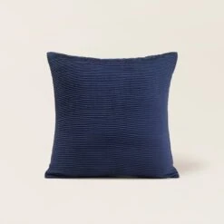 Housse De Coussin ONDINE Indigo -Maison Linge Magasin housse de coussin ONDINE 008056 B20 C1 4