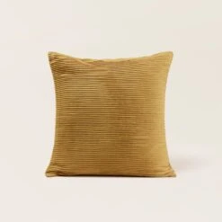 Housse De Coussin ONDINE Moutarde -Maison Linge Magasin housse de coussin ONDINE 008056 J19 C1 4