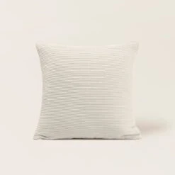 Housse De Coussin ONDINE Ivoire -Maison Linge Magasin housse de coussin ONDINE 008056 N1 C1 4