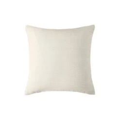 Housse De Coussin ONDINE Ivoire -Maison Linge Magasin housse de coussin ONDINE 008056 N1 C1 packshot