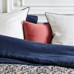 Housse De Coussin ONDINE Framboise 12 Housse De Coussin ONDINE Framboise -Maison Linge Magasin housse de coussin ONDINE 008056 R14 C1 2