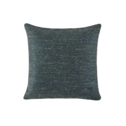 Housse De Coussin ORSSO Pétrole Chiné 17 Housse De Coussin ORSSO Pétrole Chiné -Maison Linge Magasin housse de coussin ORSSO 008189 B C1 packshot