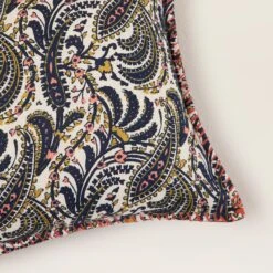 Housse De Coussin PADMA Encre -Maison Linge Magasin housse de coussin PADMA 007973 BN CM 5