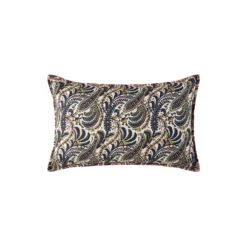 Housse De Coussin PADMA Encre -Maison Linge Magasin housse de coussin PADMA 007973 BN CM packshot