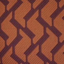 Housse De Coussin RAFFY Prune Et Orange -Maison Linge Magasin housse de coussin RAFFY 009077 OR C1 7