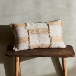 Housse De Coussin SILAS Naturel -Maison Linge Magasin housse de coussin SILAS 008434 N2 CM 1