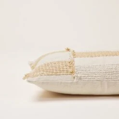 Housse De Coussin SILAS Naturel -Maison Linge Magasin housse de coussin SILAS 008434 N2 CM 6