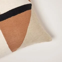 Housse De Coussin TRIAGO Naturel Et Noir 16 Housse De Coussin TRIAGO Naturel Et Noir -Maison Linge Magasin housse de coussin TRIAGO 007068 NG C1 5