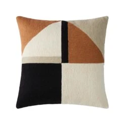 Housse De Coussin TRIAGO Naturel Et Noir 19 Housse De Coussin TRIAGO Naturel Et Noir -Maison Linge Magasin housse de coussin TRIAGO 007068 NG C1 packshot