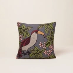 Housse De Coussin TUCANA Orage -Maison Linge Magasin housse de coussin TUCANA 006925 GZ9 C1 4