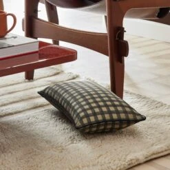 Housse De Coussin VICKY Kaki 10 Housse De Coussin VICKY Kaki -Maison Linge Magasin housse de coussin VICKY 007722 GV CM 1