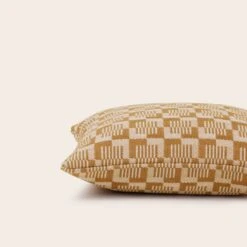 Housse De Coussin VITORIO Naturel Et Moutarde -Maison Linge Magasin housse de coussin VITORIO 009007 NJ C1 6