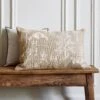 Housse De Coussin WARLI Beige Et écru