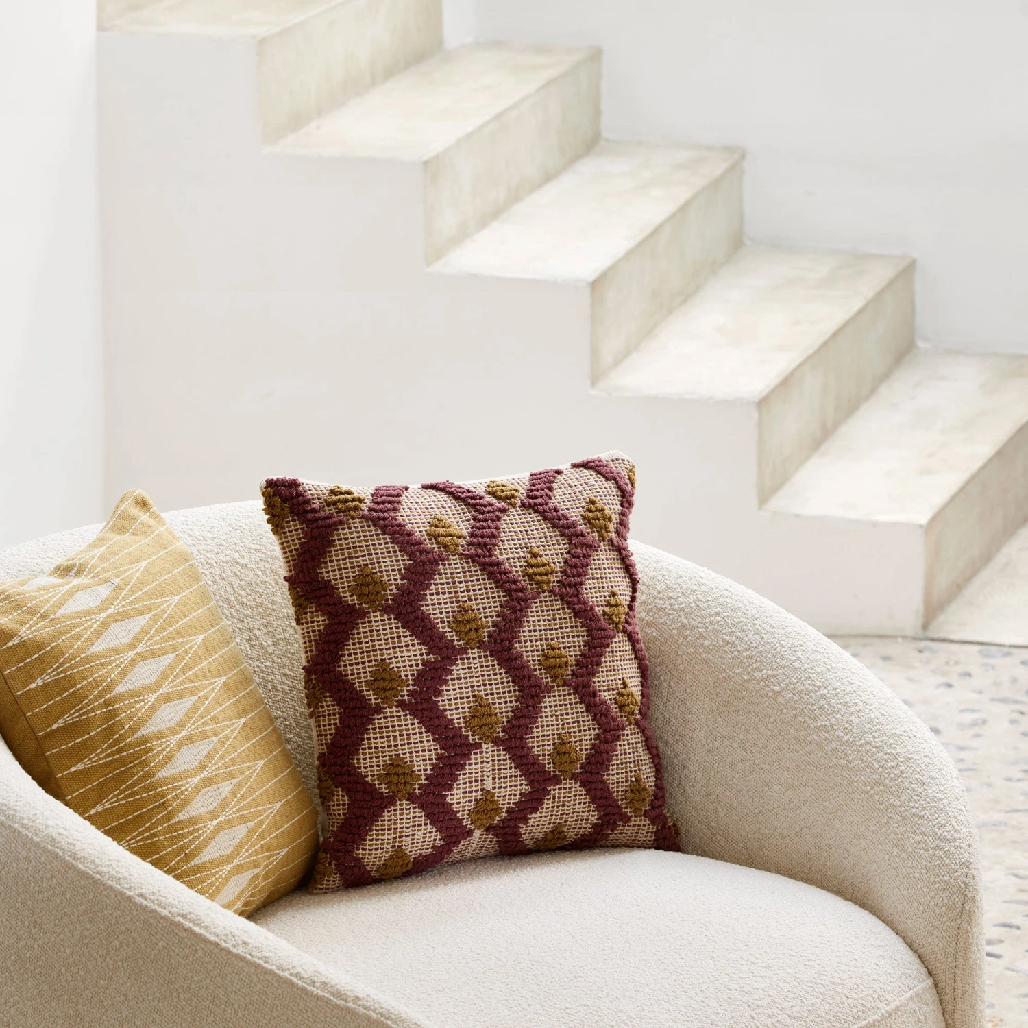 Housse De Coussin YSA Rose Framboise 2 Housse De Coussin YSA Rose Framboise – Image 2