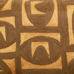 Housse De Coussin ZACARY Brun Cuivré -Maison Linge Magasin housse de coussin ZACARY 008902 M 7