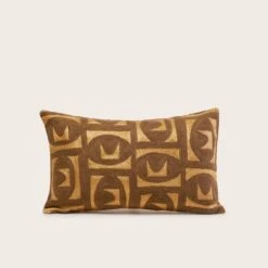 Housse De Coussin ZACARY Brun Cuivré