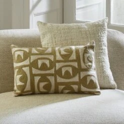 Housse De Coussin ZACARY Naturel Cuivré -Maison Linge Magasin housse de coussin ZACARY 008902 N1 1