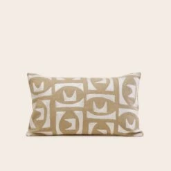 Housse De Coussin ZACARY Naturel Cuivré -Maison Linge Magasin housse de coussin ZACARY 008902 N1 4