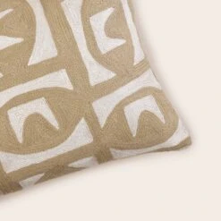 Housse De Coussin ZACARY Naturel Cuivré -Maison Linge Magasin housse de coussin ZACARY 008902 N1 5