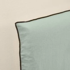 Housse De Tête De Lit CARLINA Tilleul Et Bourdon Noir -Maison Linge Magasin housse de tete de lit CARLINA 006988 V2G 5