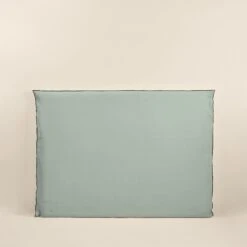 Housse De Tête De Lit CARLINA Tilleul Et Bourdon Noir