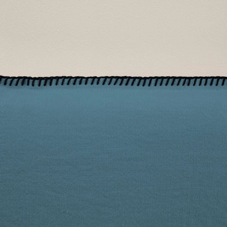 Housse De Tête De Lit NINO Indigo Et Feston Noir 7 Housse De Tête De Lit NINO Indigo Et Feston Noir – Image 7