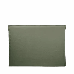 Housse De Tête De Lit NINO Kaki Grisé Et Feston Noir 13 Housse De Tête De Lit NINO Kaki Grisé Et Feston Noir -Maison Linge Magasin housse de tete de lit NINO 007460 GVFG packshot