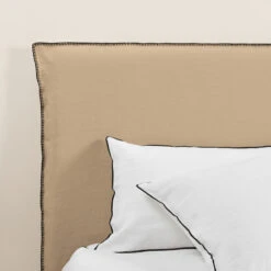 Housse De Tête De Lit NINO Seigle Et Feston Noir 14 Housse De Tête De Lit NINO Seigle Et Feston Noir -Maison Linge Magasin housse de tete de lit NINO 007460 N12FG 7