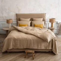 Lot De 2 Taies D'oreiller CARLINA Sable Et Bourdon Noir 11 Lot De 2 Taies D'oreiller CARLINA Sable Et Bourdon Noir -Maison Linge Magasin lot de 2 taies d oreiller CARLINA 007693 N4G C2 1