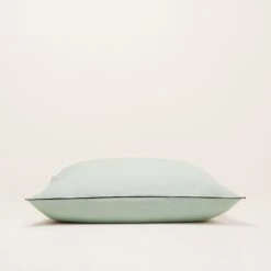 Lot De 2 Taies D'oreiller CARLINA Tilleul Et Bourdon Noir -Maison Linge Magasin lot de 2 taies d oreiller CARLINA 007693 V2G C2 6