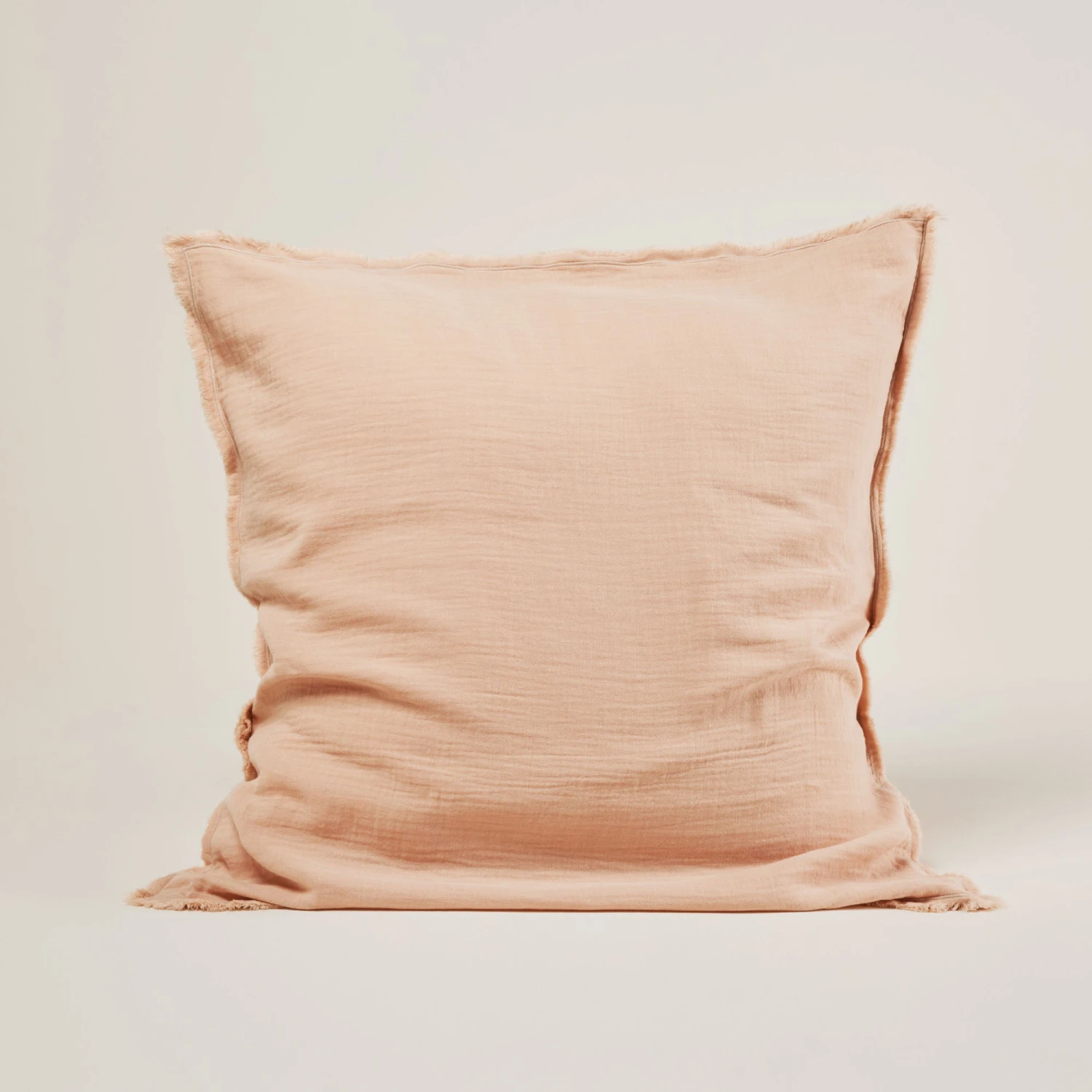 Lot De 2 Taies D'oreiller LOU Pêche Rosé 6 Lot De 2 Taies D'oreiller LOU Pêche Rosé – Image 6