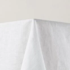 Nappe Carrée CARLINA Blanc Pur Et Bourdon Noir -Maison Linge Magasin nappe carree CARLINA 007344 WG 5