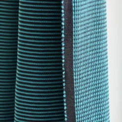 Rideau Panneau DONNIE Bleu Canard Et Noir -Maison Linge Magasin panneau DONNIE 007303 GB 3