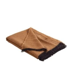 Plaid ALENA Camel -Maison Linge Magasin plaid ALENA 007668 MG packshot