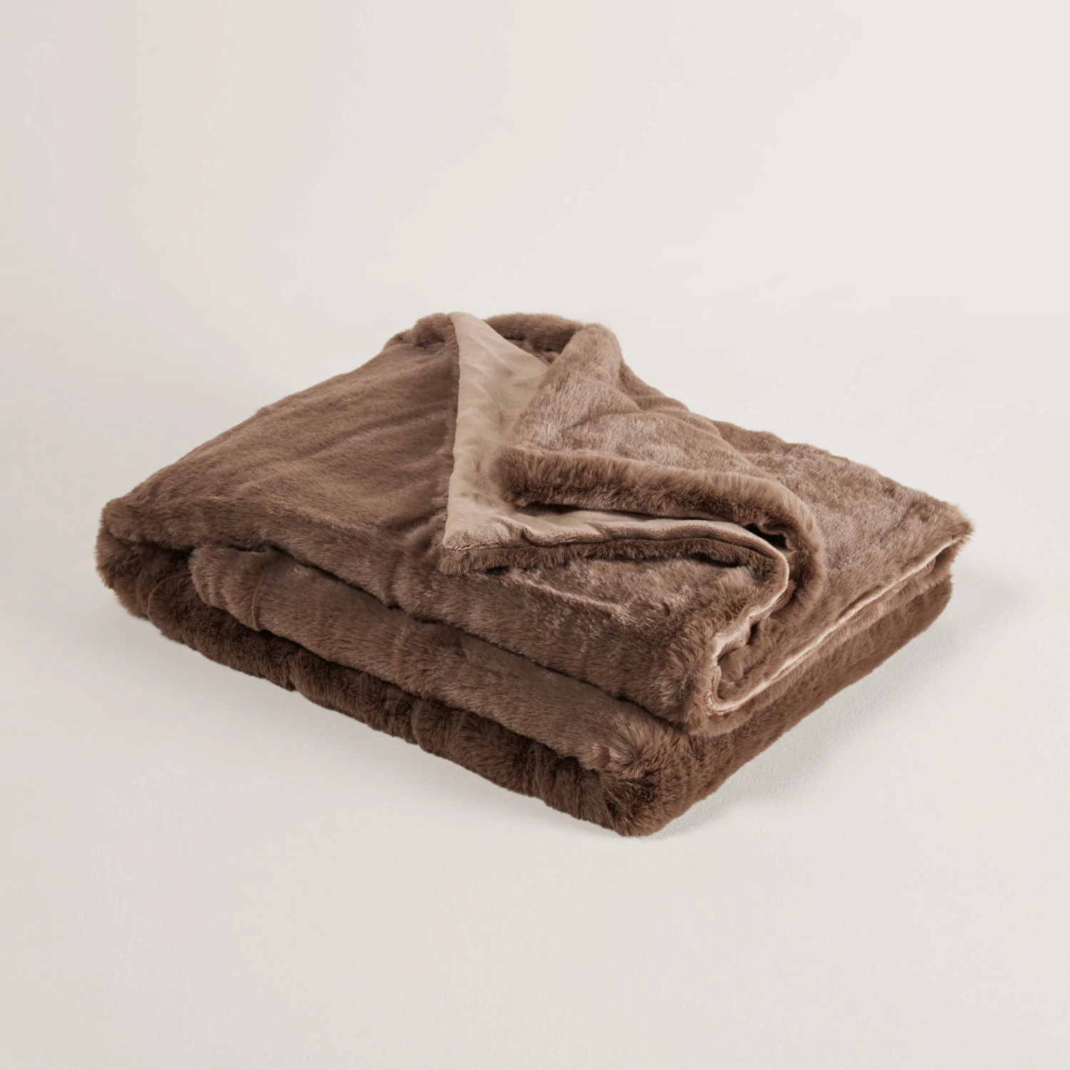 Plaid BIANCA Marron Glacé 3 Plaid BIANCA Marron Glacé – Image 3