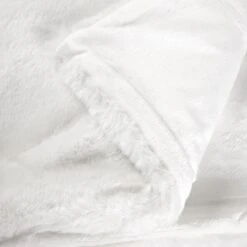 Plaid BIANCA Blanc Hermine -Maison Linge Magasin plaid BIANCA 006657 N1 6