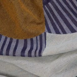 Plaid CALYPSO Bleu Marin Et Bronze -Maison Linge Magasin plaid CALYPSO 007815 BJ 6